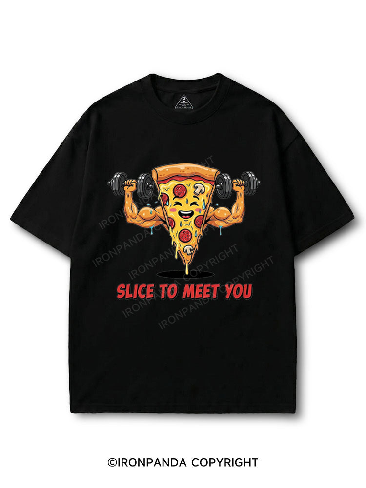 Slice to Meet You COTTON PUMP COVER
