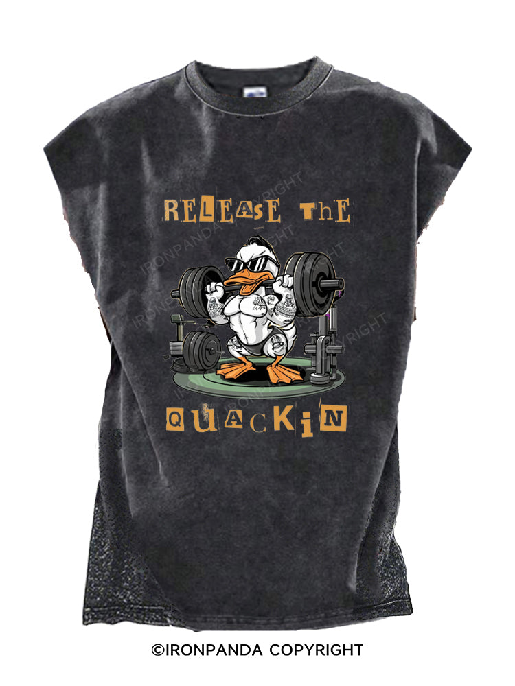 STRONG DUCK RELEASE THE QUACKIN Cut Off Tank