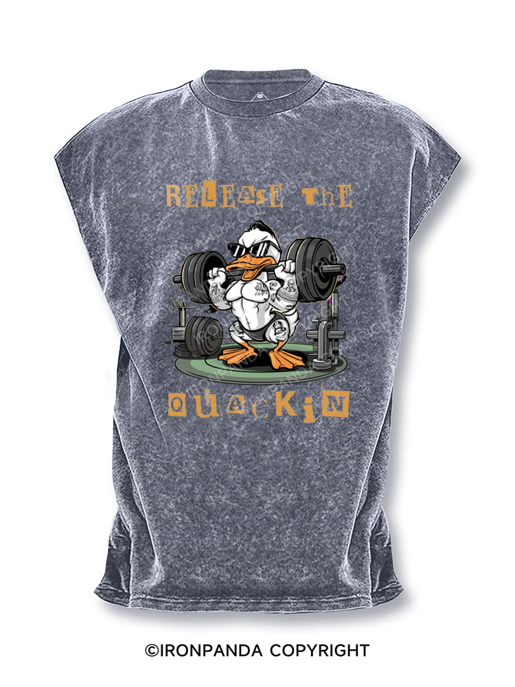STRONG DUCK RELEASE THE QUACKIN Cut Off Tank