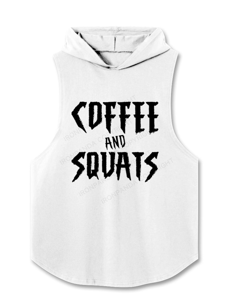 Coffee And Squats Hooded Tank