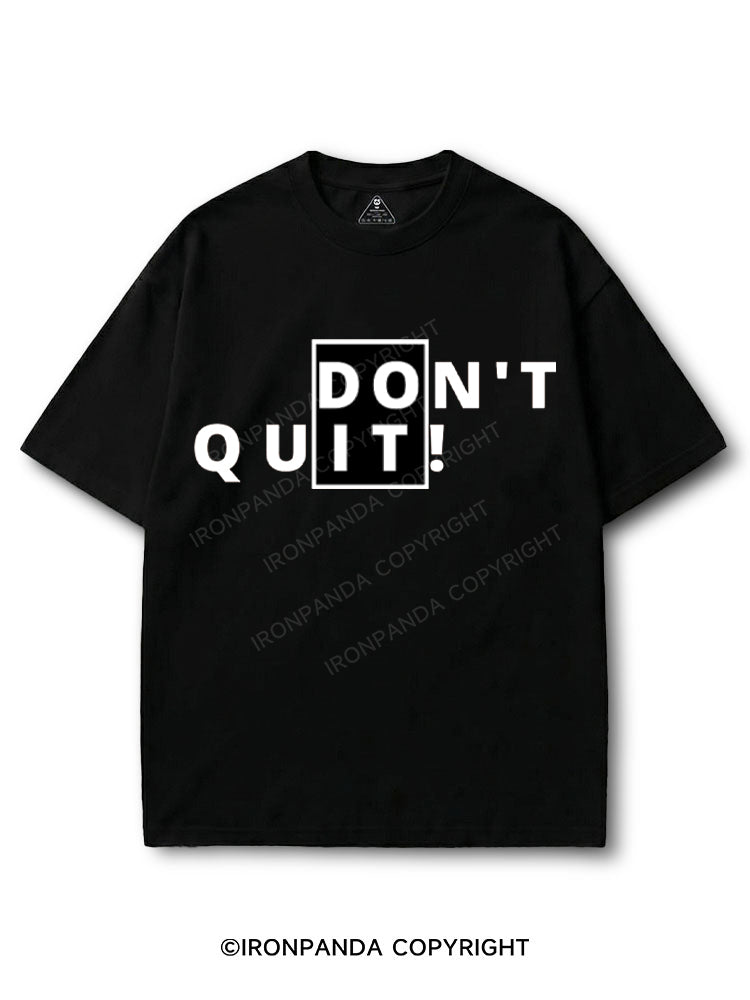 Don't Quit Do It Motivation COTTON PUMP COVER