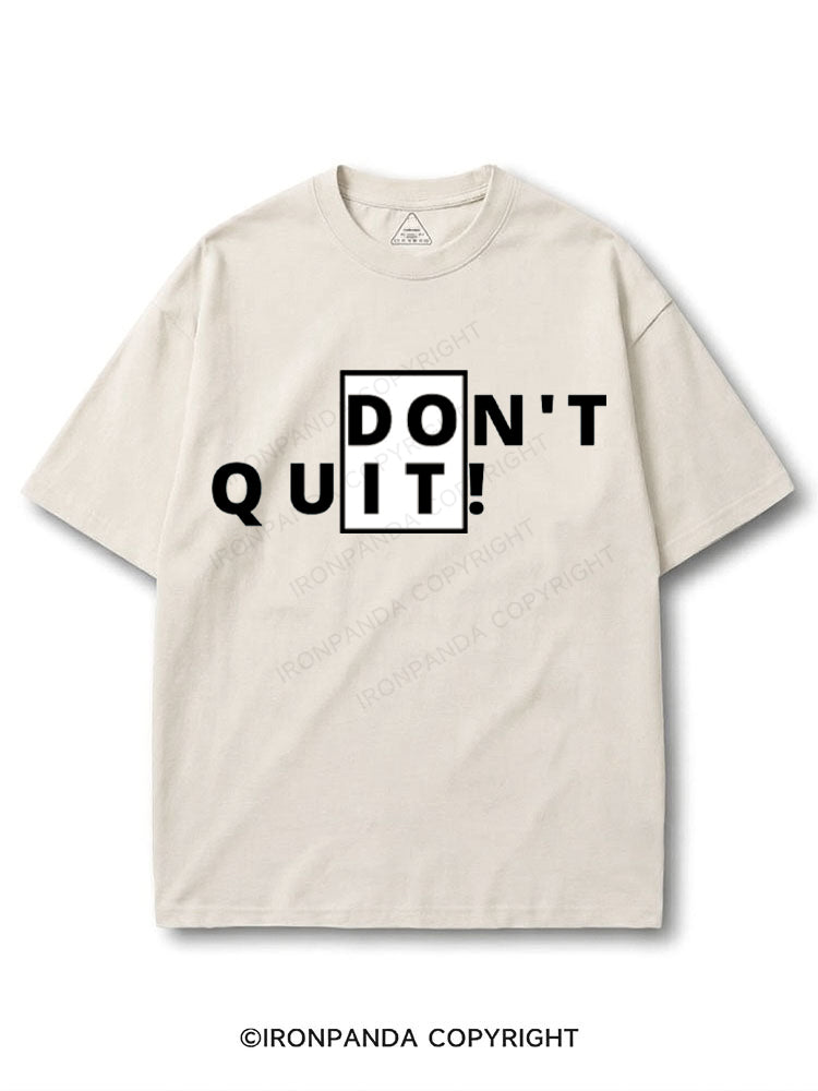 Don't Quit Do It Motivation COTTON PUMP COVER