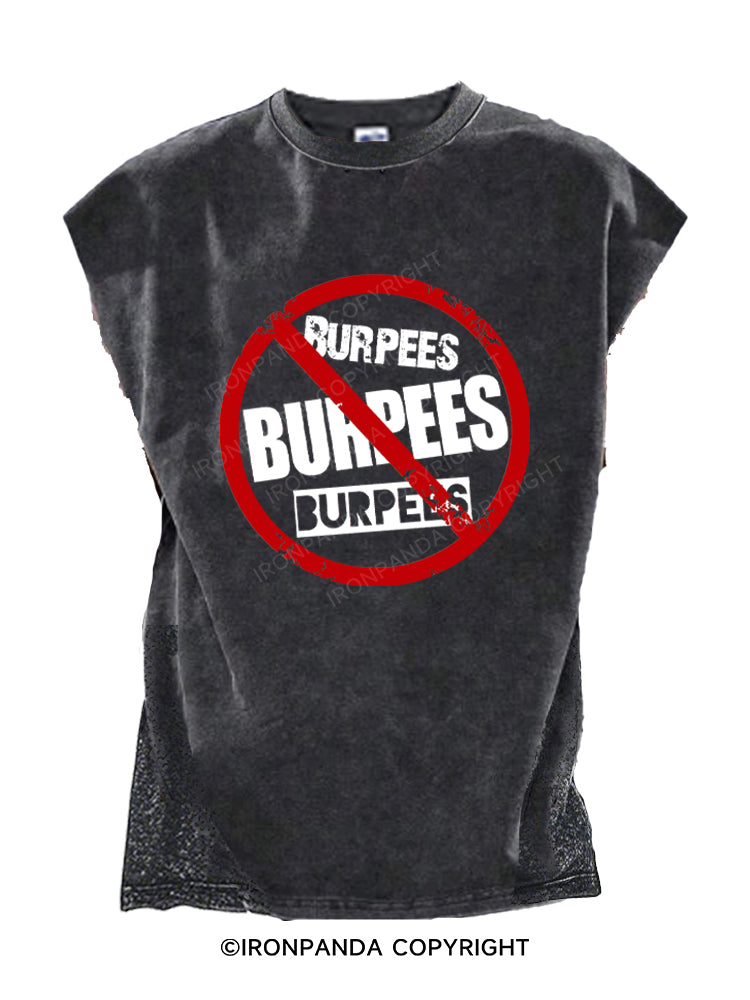 No Burpees Cut Off Tank