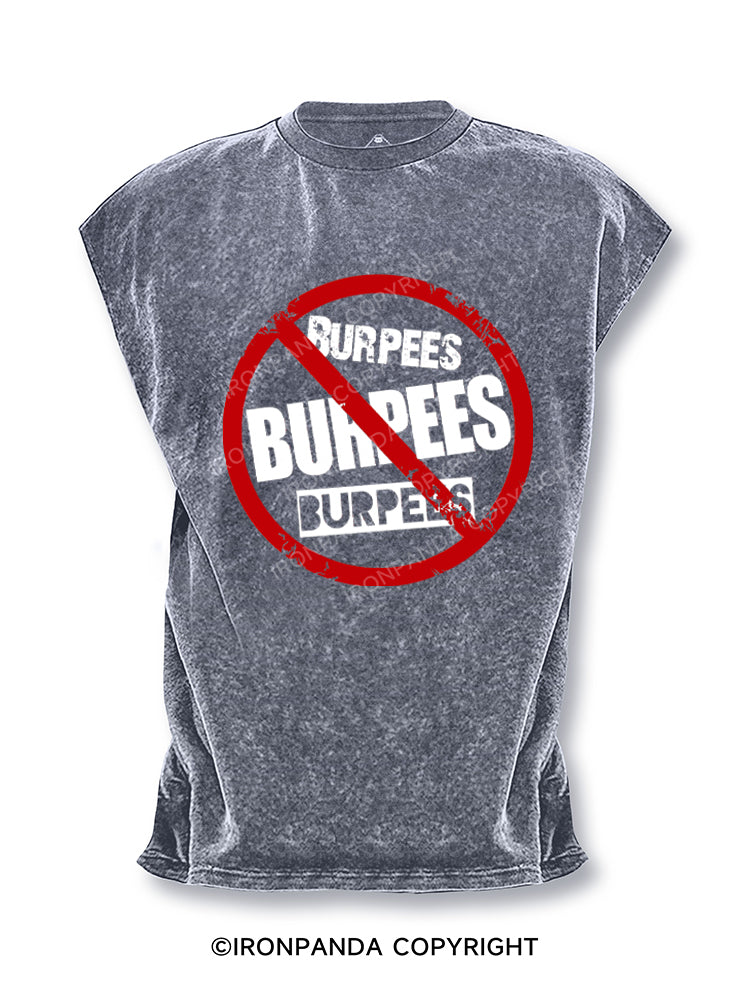 No Burpees Cut Off Tank