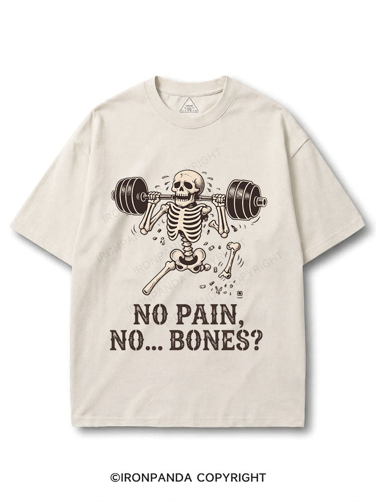 NO PAIN NO... BONES? COTTON PUMP COVER