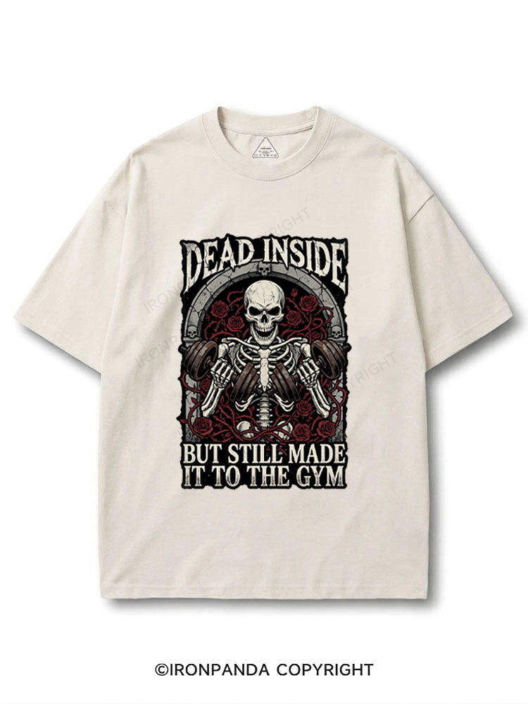 Dead Inside But Still Made It To The Gym Skeleton