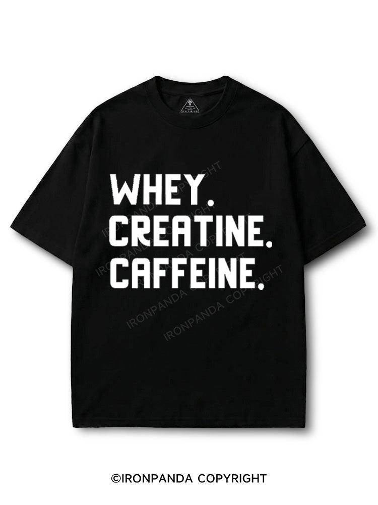 Whey. Creatine. Caffeine. COTTON PUMP COVER