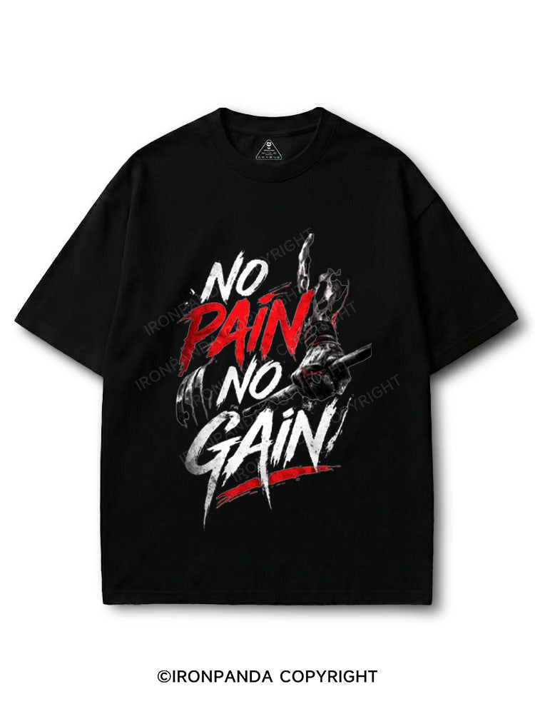 No Pain No Gain Motivation COTTON PUMP COVER