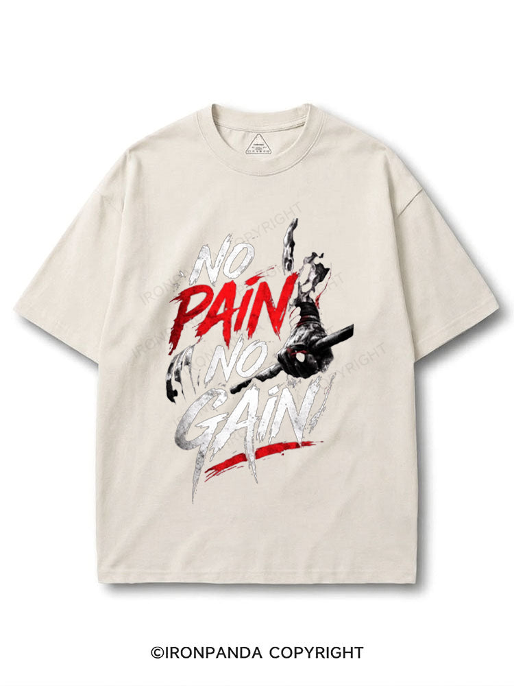 No Pain No Gain Motivation COTTON PUMP COVER