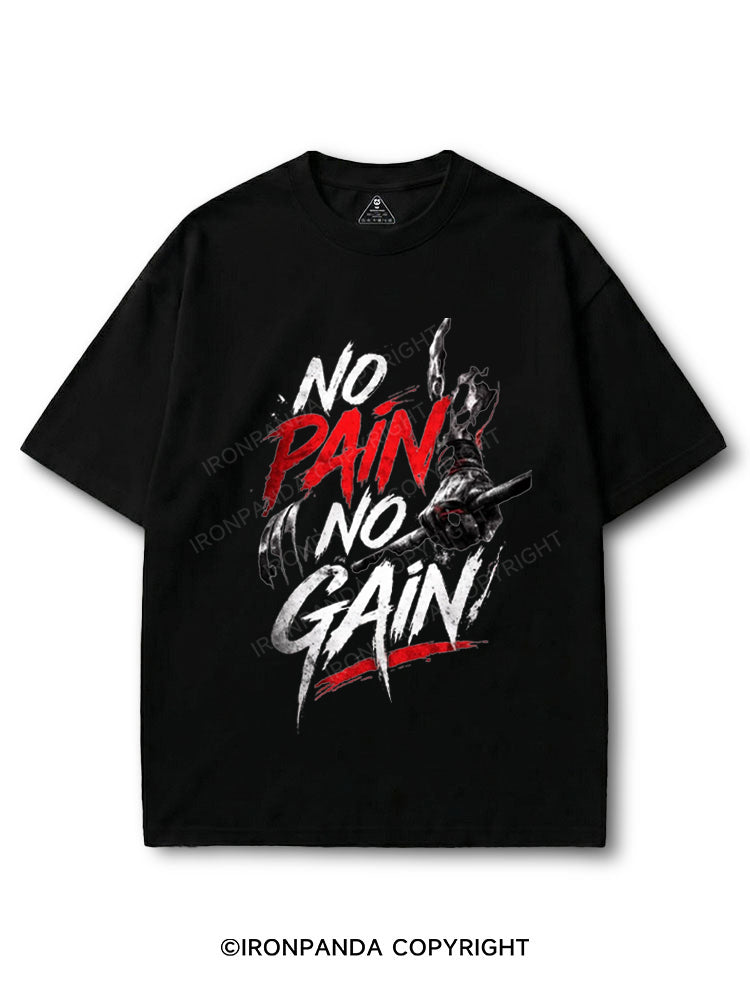 No Pain No Gain Motivation COTTON PUMP COVER