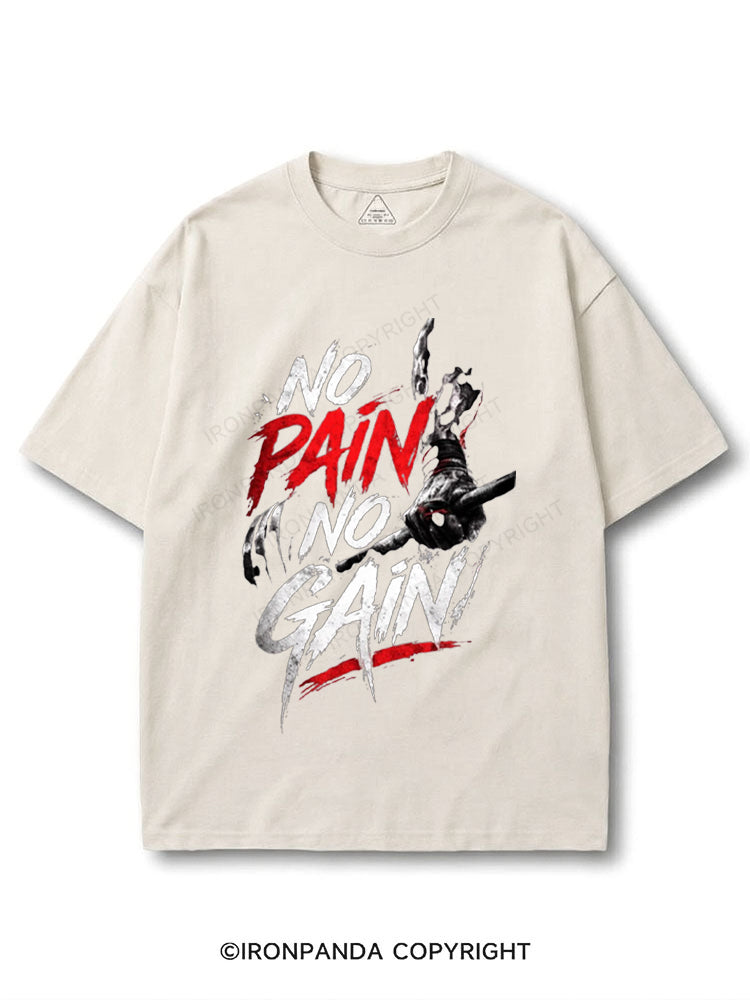 No Pain No Gain Motivation COTTON PUMP COVER