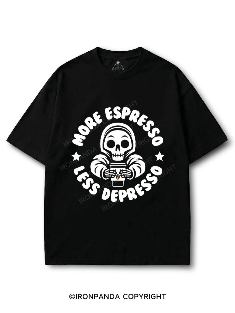 More Espresso Less Depresso COTTON PUMP COVER