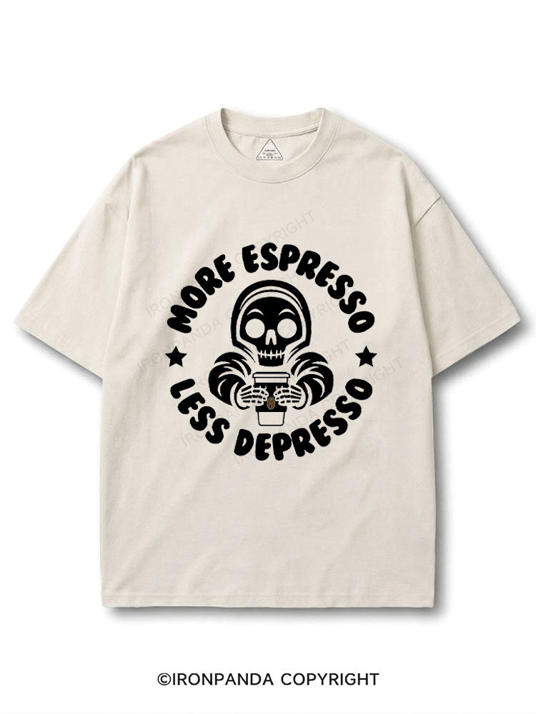 More Espresso Less Depresso COTTON PUMP COVER