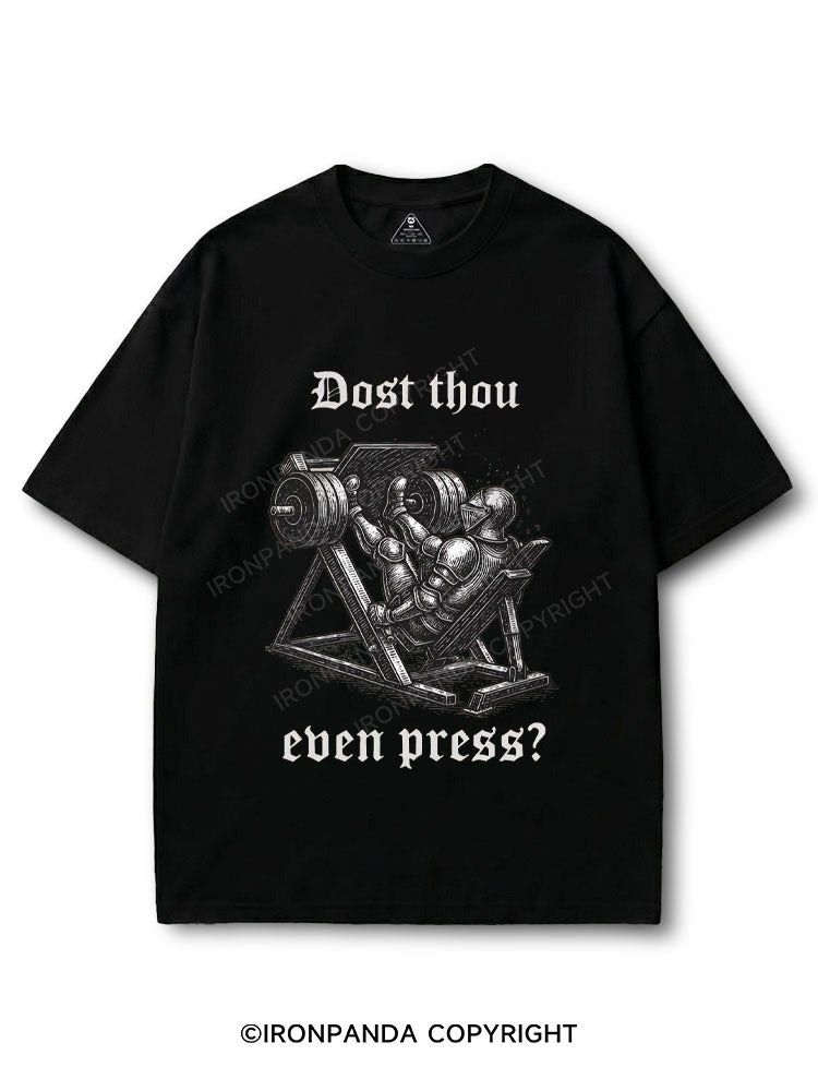 Dost Thou Even Press COTTON PUMP COVER