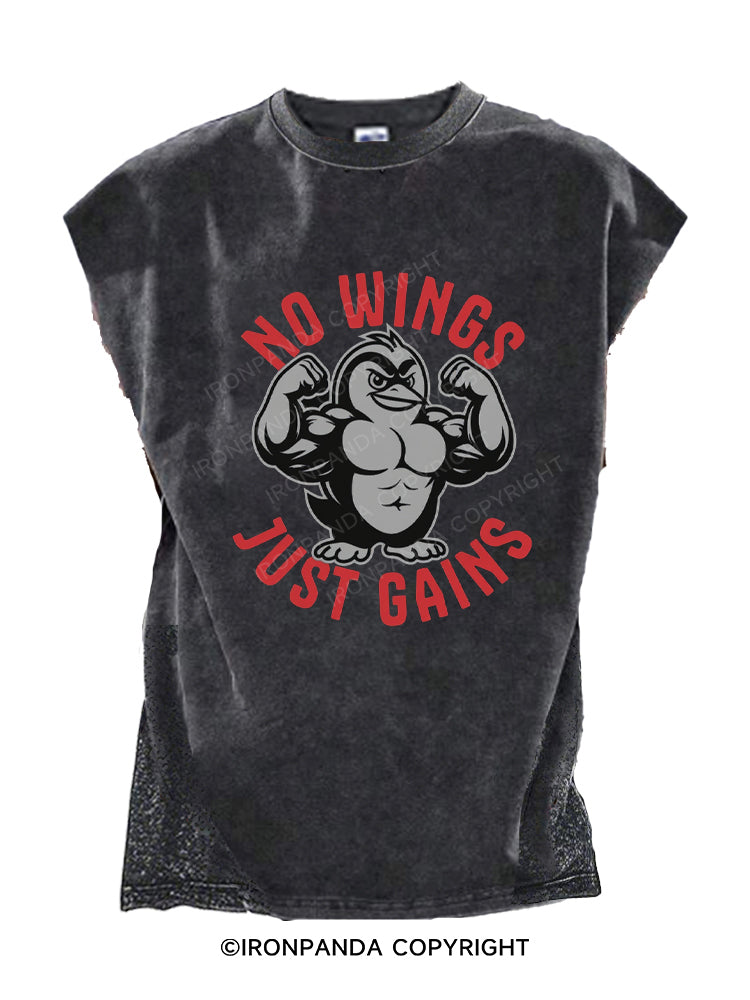 No Wings Just Gains Cut Off Tank