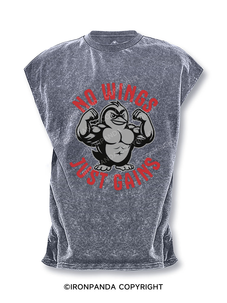 No Wings Just Gains Cut Off Tank