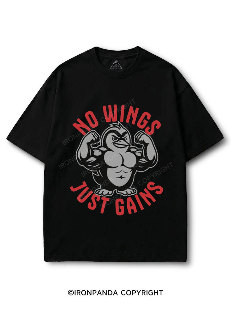 No Wings Just Gains COTTON PUMP COVER