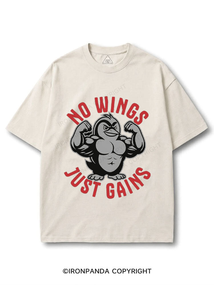 No Wings Just Gains COTTON PUMP COVER