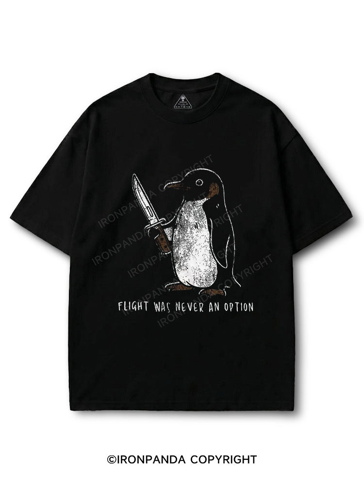 Flight Was Never An Option COTTON PUMP COVER