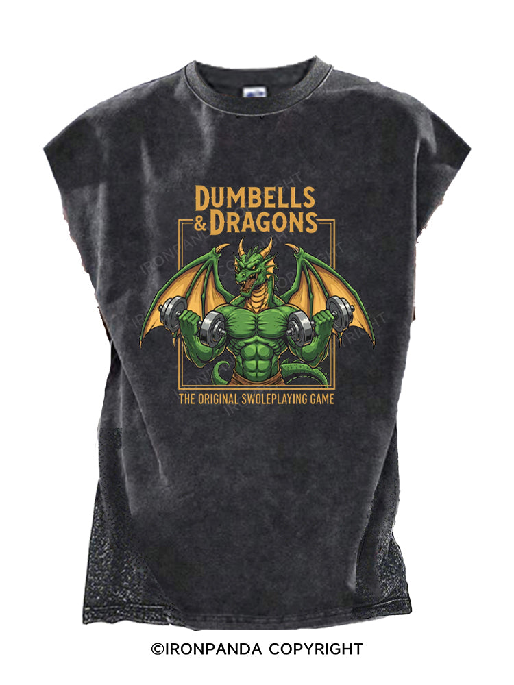 Dumbells and Dragons Cut Off Tank