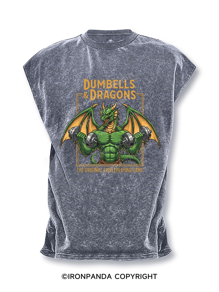 Dumbells and Dragons Cut Off Tank