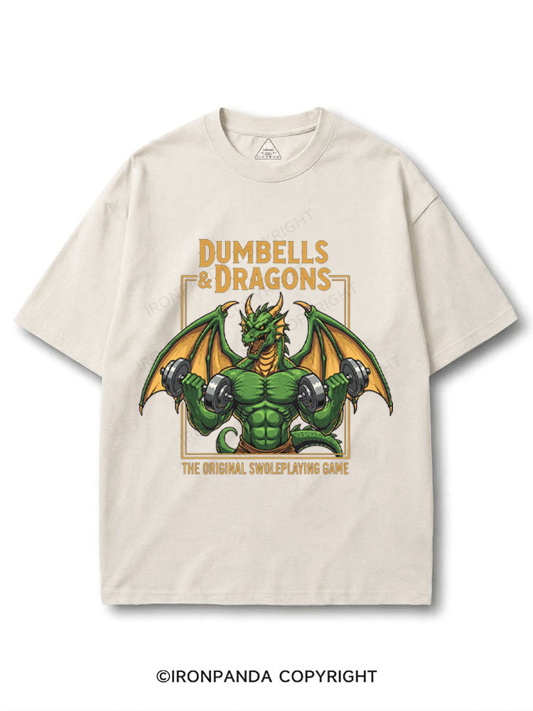 Dumbells and Dragons COTTON PUMP COVER