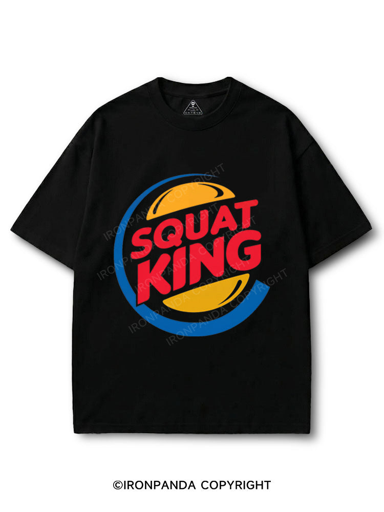 Squat King Fitness Humor COTTON PUMP COVER