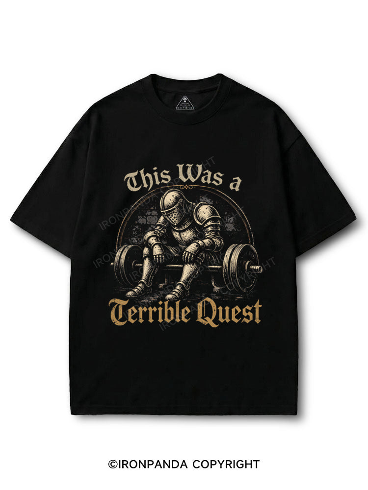 This Was A Terrible Quest COTTON PUMP COVER