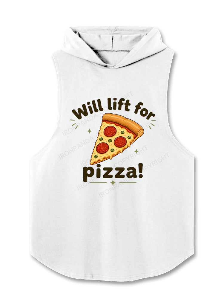 Will Lift for Pizza Hooded Tank