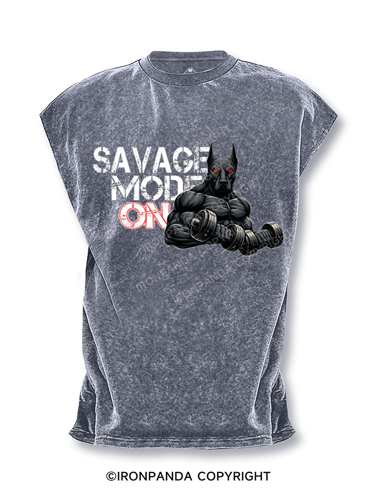 Savage Mode On Cut Off Tank
