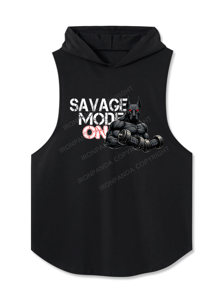 Savage Mode On Hooded Tank