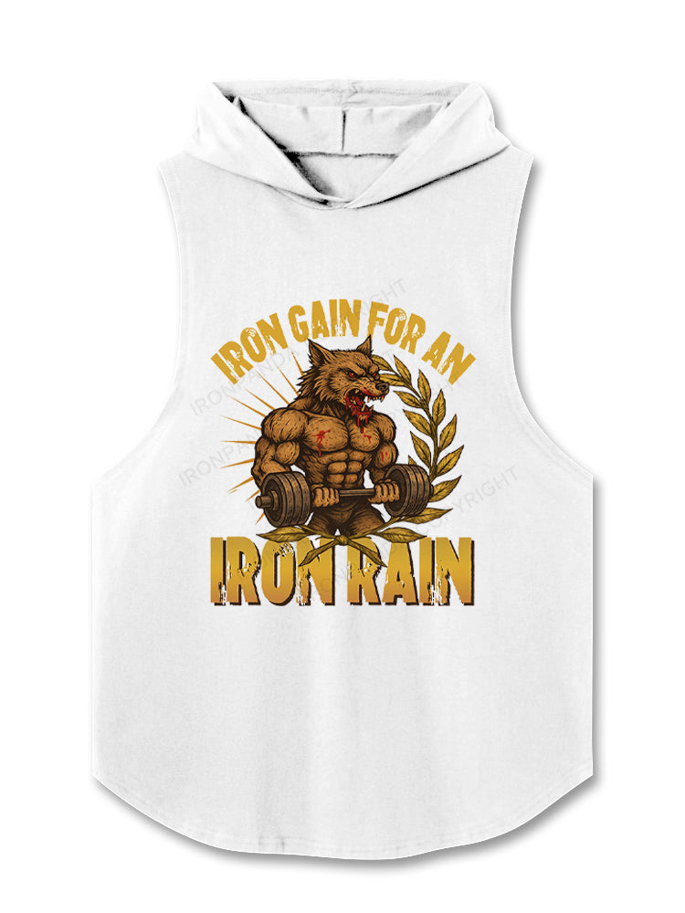 Iron Rain Alpha Wolf Hooded Tank