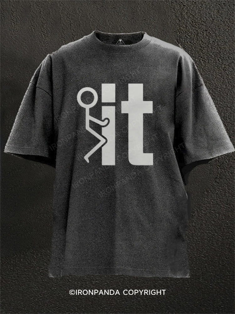 F it Washed Gym Shirt