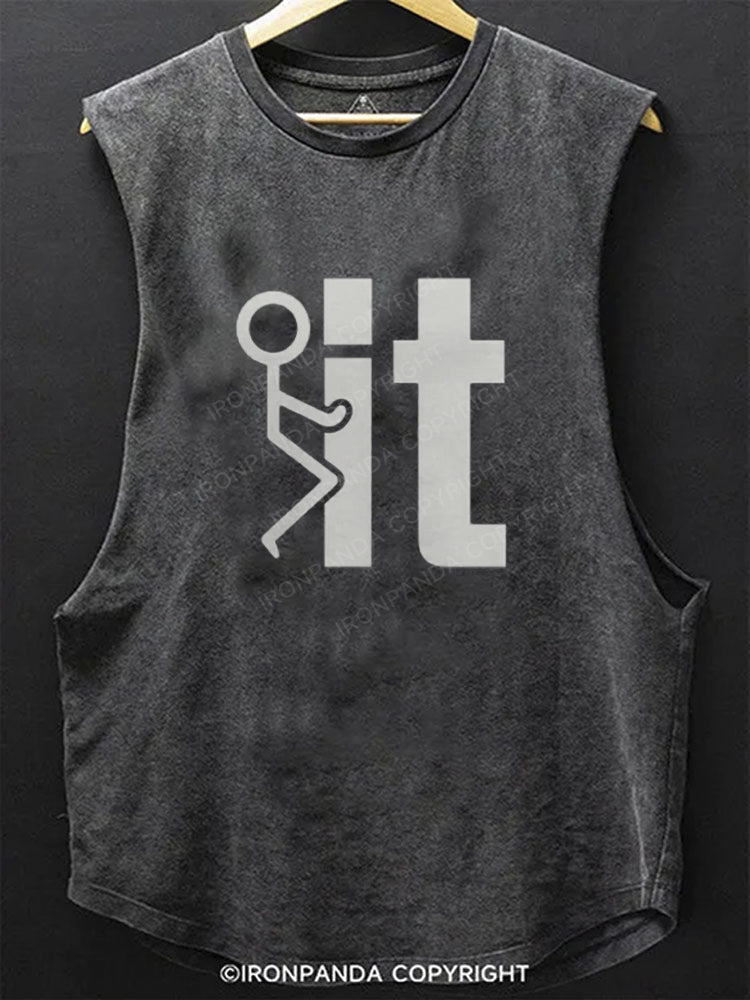 F it SCOOP BOTTOM COTTON TANK