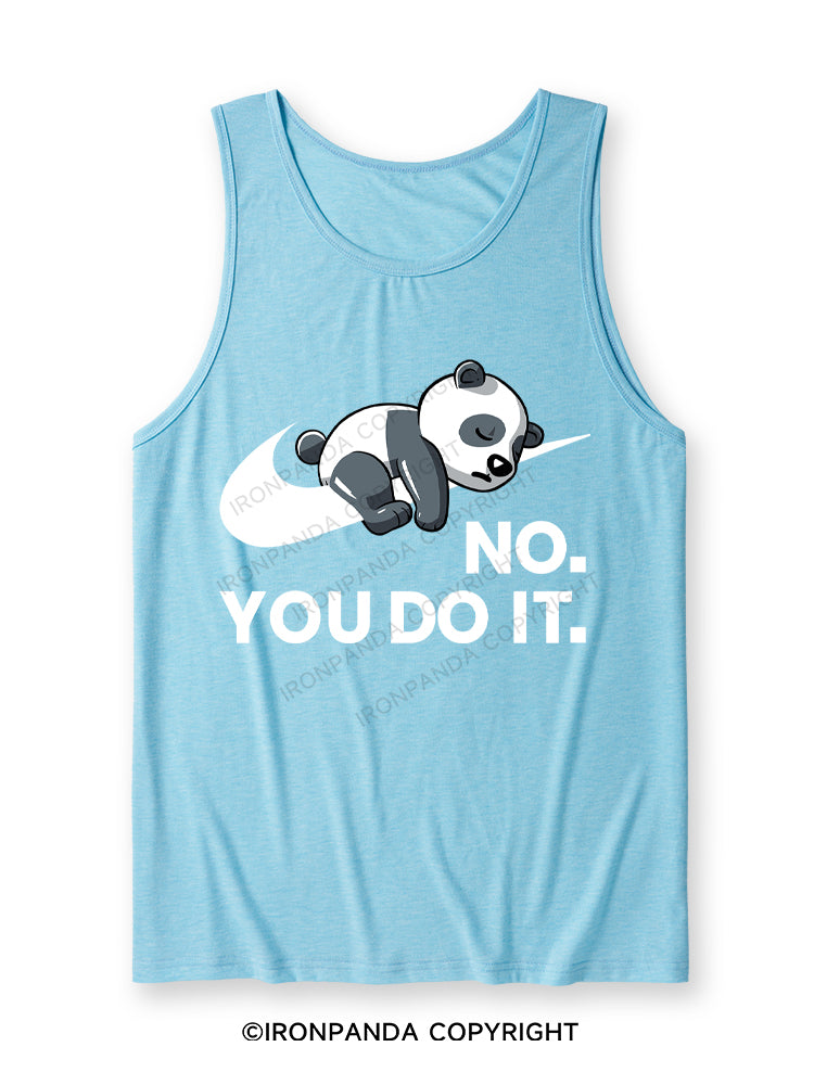 No. You do it Ultra Soft Heather Tank