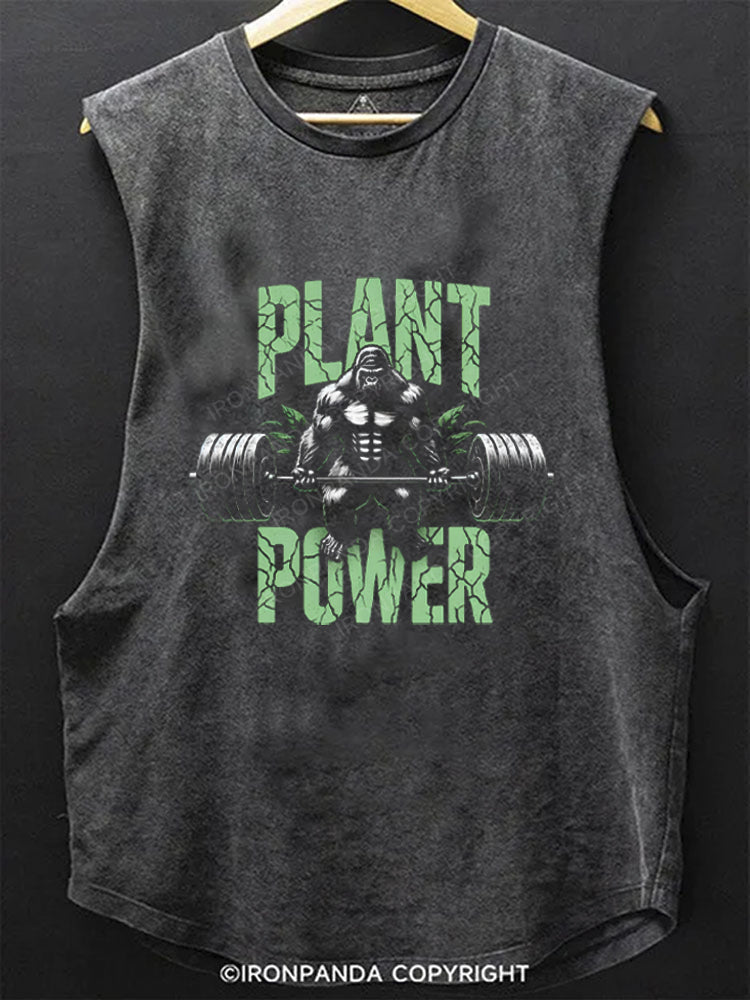 Vegan Plant Based Vegetarian Healthy Lifestyle SCOOP BOTTOM COTTON TANK