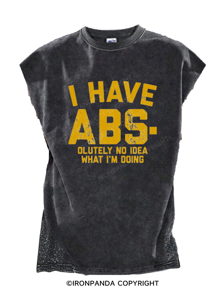 I Have Absolutely No Idea Cut Off Tank