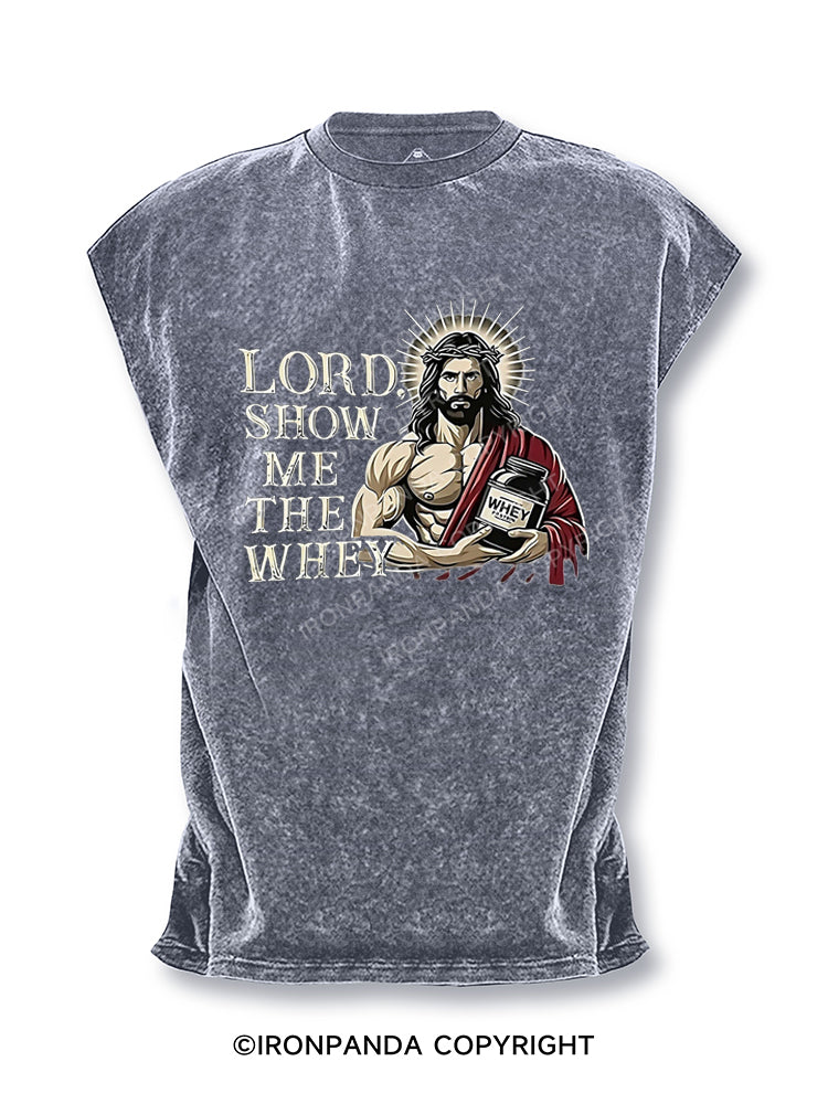 Lord Show Me the Whey Protein Cut Off Tank