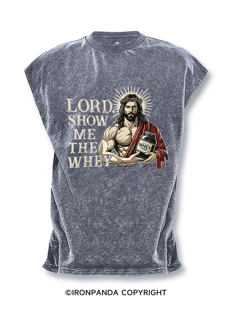 Lord Show Me the Whey Protein Cut Off Tank