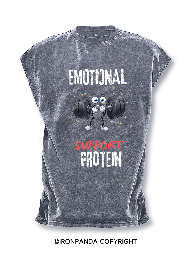 Emotional Support Protein Cut Off Tank