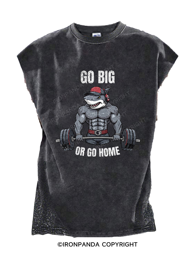 Go big or go home Shark Cut Off Tank