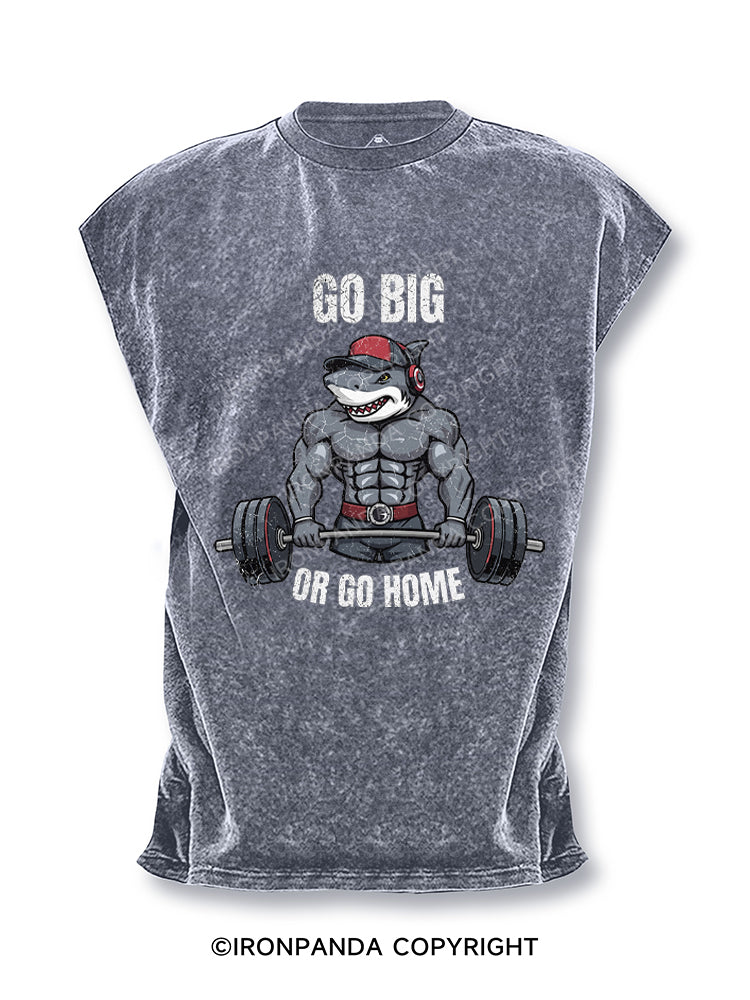 Go big or go home Shark Cut Off Tank