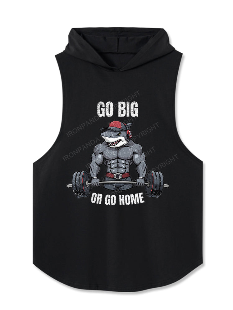 Go big or go home Shark Hooded Tank