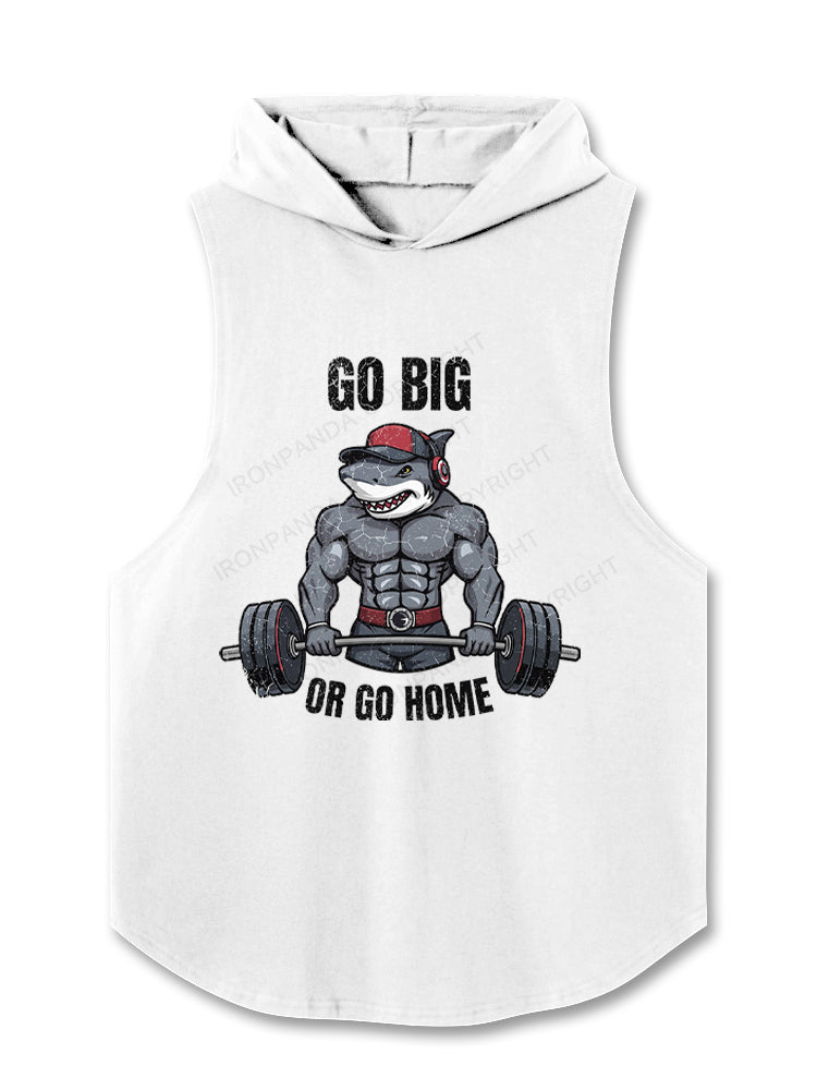 Go big or go home Shark Hooded Tank