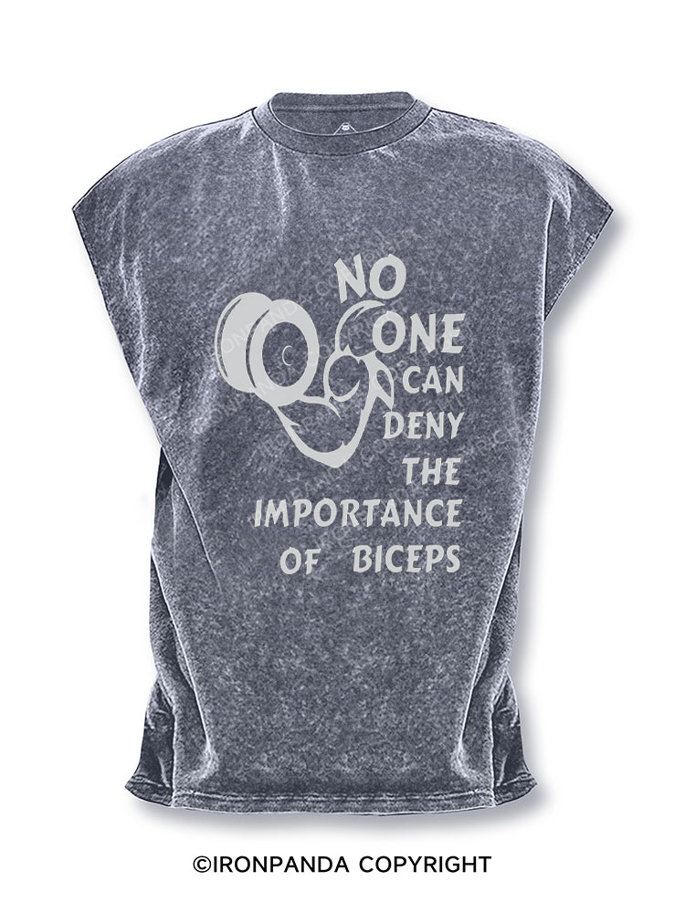 No one can deny the importance of biceps Cut Off Tank