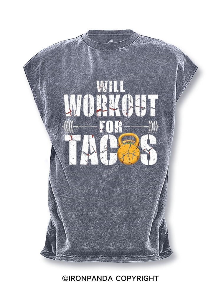 Will Workout For Tacos Cut Off Tank