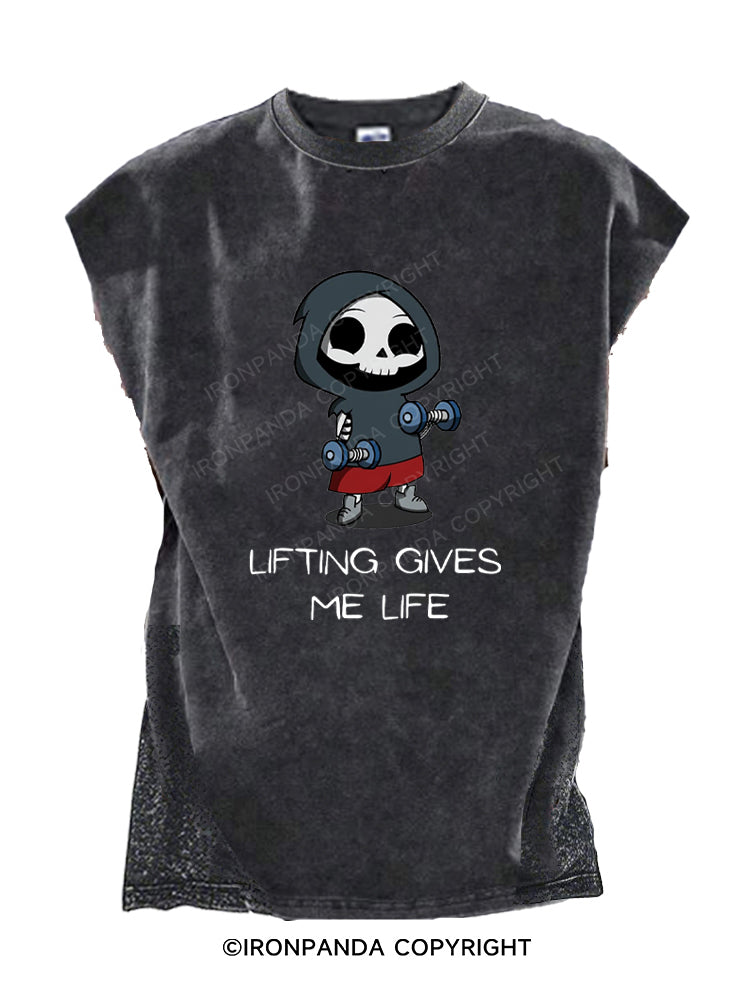 Lifting gives me life! Cut Off Tank
