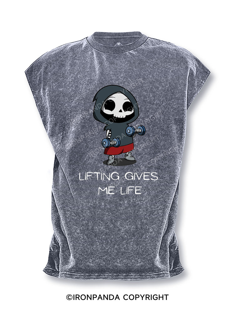 Lifting gives me life! Cut Off Tank