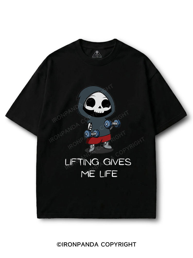 Lifting gives me life! COTTON PUMP COVER