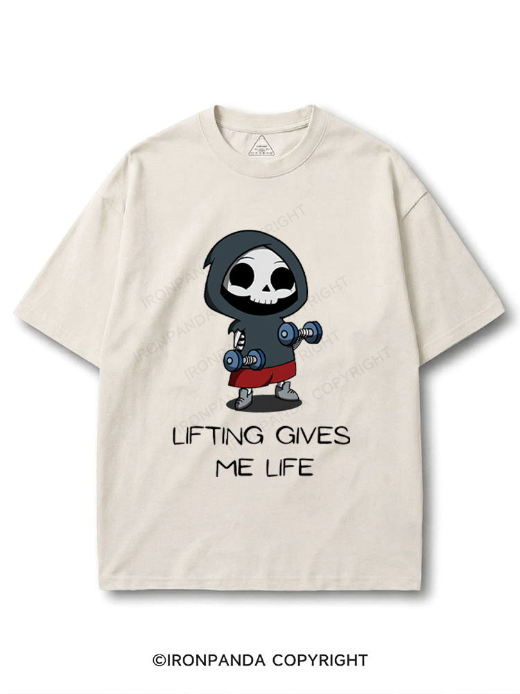 Lifting gives me life! COTTON PUMP COVER